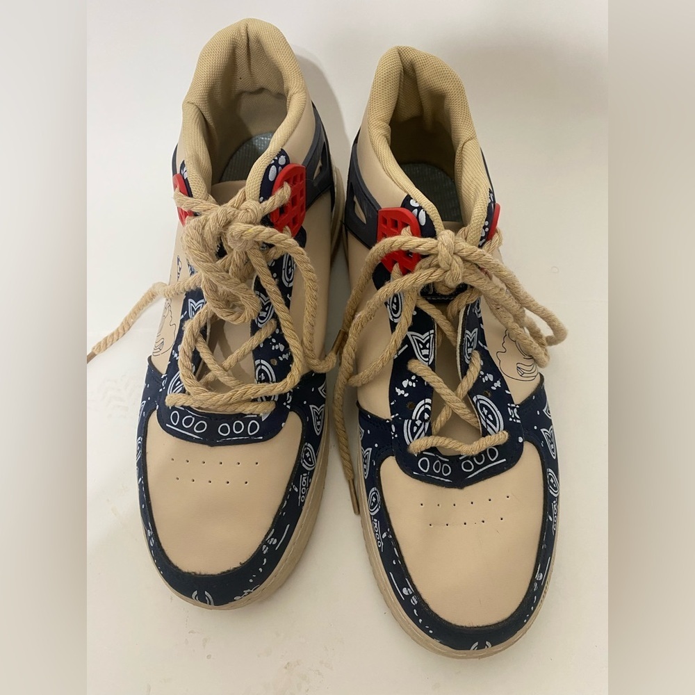 Denim ASR Mid top men’s sneakers size 43 (9.5)